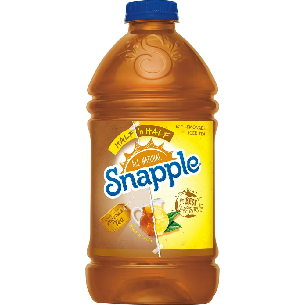 Snapple All Natural Half 'n Half Tea and Lemonade, 64 Fl. Oz. Walmart