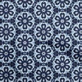 thumbnail image 1 of oneOone Viscose Chiffon Navy Blue Fabric Florals Diy Clothing Quilting Fabric Print Fabric By Yard 42 Inch Wide, 1 of 6