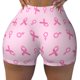 thumbnail image 2 of Fotbe Breast Cancer Awareness 1 Shorts Sin Costuras – Shorts Deportivos de Cintura Alta para Mujer, Elásticos para Gimnasio, Yoga, Running o Ciclismo-Large, 2 of 8