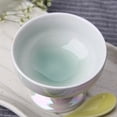 thumbnail image 4 of Japanese Style Tall Fruit Bowl Dessert Snack Dried Fruit Ceramic Tray Bowl, 4 of 8