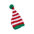 thumbnail image 2 of Ganfancp Terciopelo Grueso Bordado Sombrero de Navidad Adulto Santa Claus Sombrero Holiday Dress Up Regalos Ofertas Del Día Gorro de Navidad X1, 2 of 6