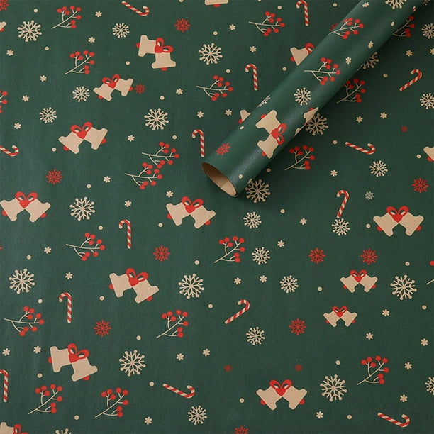 Papel de regalo festivo para envolver regalos de cumpleaños, fiestas y celebraciones Elegante papel artesanal para presentaciones