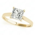 thumbnail image 2 of Princess Cut Solitaire Engagement Ring 18K White Gold, 2 of 4