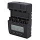 thumbnail image 3 of Analizador de cargador de batería de 4 ranuras con pantalla LCD para baterías recargables AA, AAA NiMH y NiCd, entrada de CA de 100-240 V, enchufe estadounidense, 3 of 8