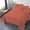 Brick Red, variant on DNG Creations 4 Piece Pom Pom Sheet Set 100% Egyptian Cotton, White Pom-Pom Fringe Solid Pattern 18 Inch Deep Pocket ( Solid Moss - Twin )