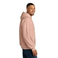 thumbnail image 3 of Gildan Unisex Softstyle Hooded Sweatshirt, Cozy Midweight Fleece Pullover Hoodie, Dusty Rose, XL, 3 of 5
