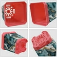 thumbnail image 4 of HemaKayy Decorative Planter Pot Set - Perfect for Small Plants - Colorful Design With Drainage Hole - Ideal for Home and Garden Decor - Set of 8 - Unique Marble Texture, 4 of 6