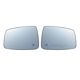 thumbnail image 2 of Heated Mirror Glass Left Driver Side Heated Mirror Replacement for Dodge Ram 1500 2009-2019 Dodge Ram 2500 2012-2019 68050298AA, 68050299AA, 2 of 5