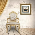 thumbnail image 3 of Brown, Victoria 26x26 Gold Ornate Wood Framed with Double Matting Museum Art Print Titled - Le Bain Tub, 3 of 4