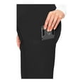 thumbnail image 4 of MED COUTURE Women's Sporty Stylish Stretchy Maternity Pants, Color: Black, Size: XL (8727-BLAC-XL), 4 of 5