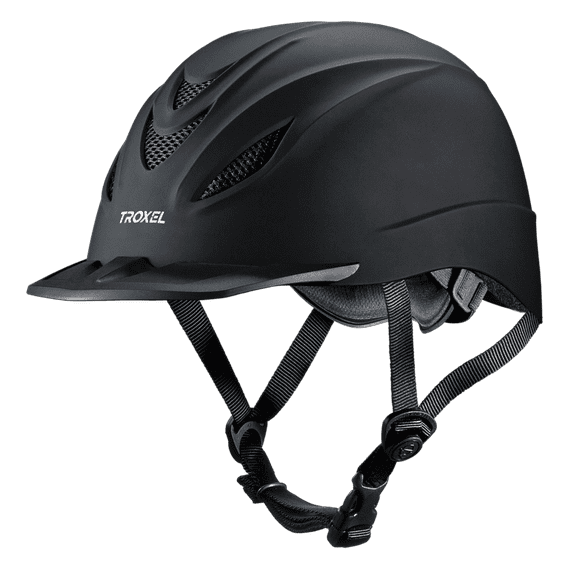 Troxel Intrepid Western Riding Helmet: Safety & Style Carbon / XL
