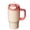 Apricot Cream, variant on SURFVEN 30 oz Double Wall Insulated Stainless Steel Tumbler with Handle, Leakproof 2-in-1 Straw Lid, Blue