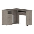 thumbnail image 1 of FM FURNITURE Raleigh L Shaped Desk Engineered Wood Light Gray, 1 of 8