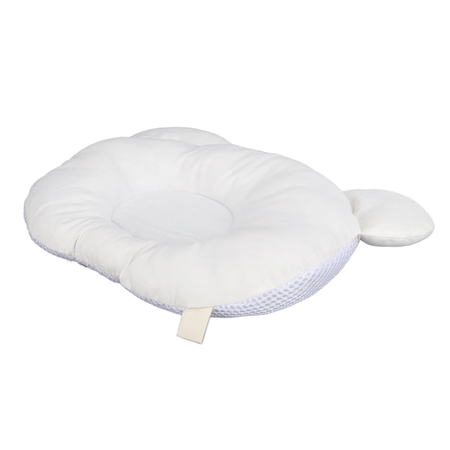 Almohada de apoyo para bebés, almohada para bebés, almohada suave y transpirable para bebés, almohada moldeadora de cabeza para recién nacidos, muy versátil