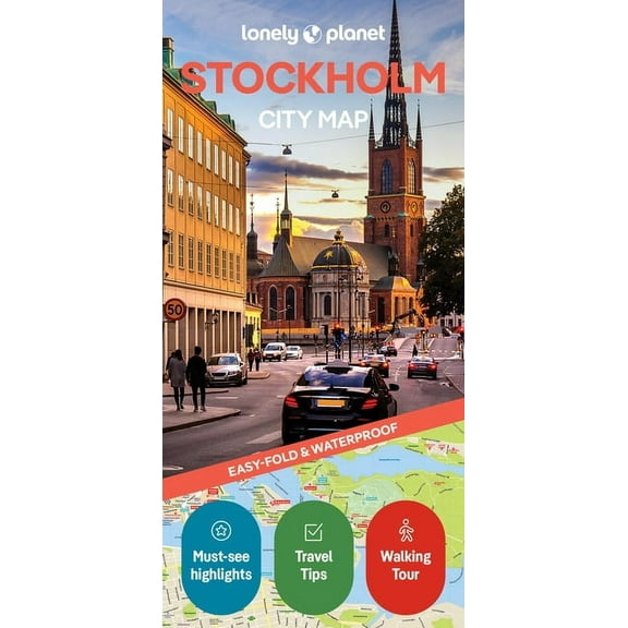 Compact City Planning Maps Lonely Planet Stockholm City Map: Durable, Waterproof, Easy-Fold Planning Map with Attractions & Walking Tours, (Paperback)