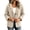Beige Z, variant on Hooded Zip Up Drawstring Waist Activewear Jacket for Women - Lightweight Versatile Casual Coat with Adjustable Waist Tie for Fall Commute and Casual Lounging