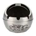 thumbnail image 3 of Cendrier Portable Rond, Motif Estampé Cendrier Rond, pour Voiture de Maison, 3 of 8
