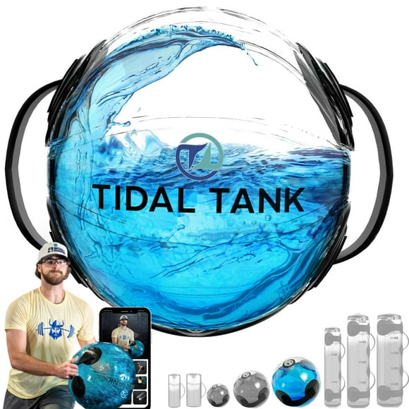 Tidal Tank Sphere Bolsa de agua con peso ajustable de 25 kg
