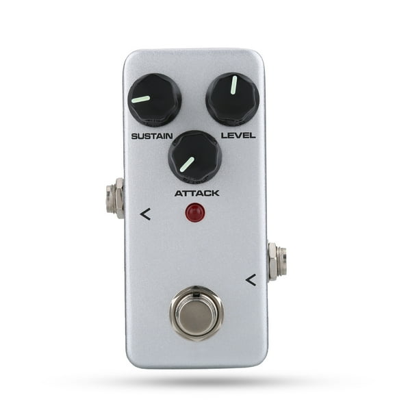 Pedal de efectos ANGGREK Mini procesador de efectos para guitarra eléctrica y bajo
