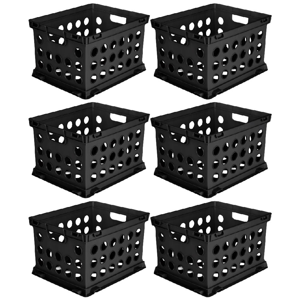 Sterilite 1693 File Crate Storage Stackable Letter Legal Size Hanging