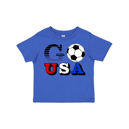 

Inktastic Go USA- Soccer Football Gift Toddler Boy or Toddler Girl T-Shirt