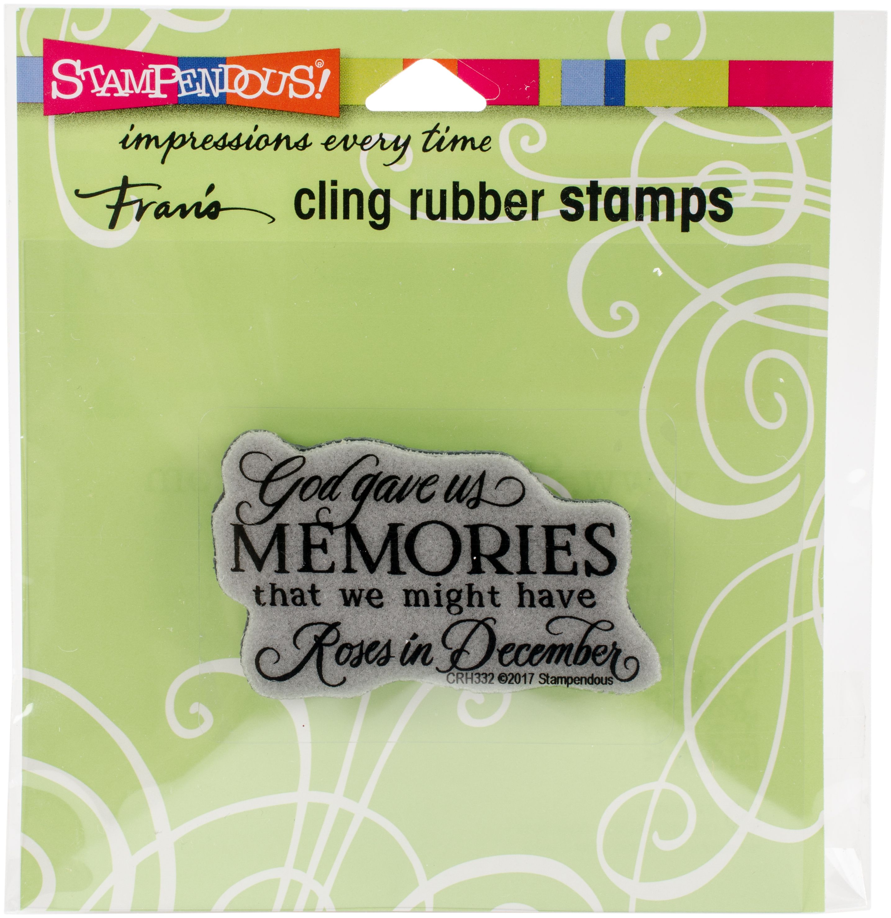 Stampendous Cling Stamp Memories