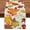 Fall-yellow, variant on Fall Maple Leaves Table Runner, Thanksgiving Watercolor Plant Yellow Leaf Home Kitchen Decor, Autumn Harvest Seasonal Colorful Botanical Farmhouse Burlap Dining Decoration Party Supply 13x108