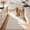 2'x6', variant on Soft Cozy Arch Waves High-Low Textured Runner Rugs 2'x6' Non Slip Washable Minimalist Rug Modern Graphic Rainbow Carpet for Living Room Bedroom Bathroom Kitchen Hallway, Cream