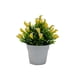 thumbnail image 1 of Billuyoard Planta artificial elegante, bajo mantenimiento, larga duración, plantas artificiales, decoración bonsái Decoración amarillo, 1 of 6