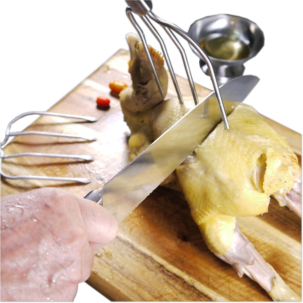  Cutluxe Turkey Carving Knife Set – Carving Set with Knife &  Fork for Meat, Brisket & BBQ – Razor Sharp Premium German Steel - Full  Tang, Ergonomic Handle - Artisan Series