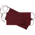 thumbnail image 1 of shiyou-Pure Cotton Waitress Apron Half Server Waist Short Aprons with 3 Pockets, 1 of 4