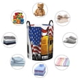thumbnail image 4 of KLL American Truck Waterproof Foldable Laundry Hamper Bucket with Handles for Storage Bin,Kids Room,Home Organizer-Small, 4 of 6