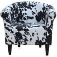 thumbnail image 2 of Newport Club Chair - Cowhide Black, 2 of 2
