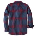 thumbnail image 2 of Dubinik® Flannel Shirt for Men 100% Cotton Mens Flannel Shirts Long Sleeve Plaid Soft Casual Button Down Shirt Men, 2 of 6