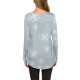 thumbnail image 7 of GDfun Women's Autumn Fashion Cardigan Plaid Printed Single Breasted Down Loose Outwear Lightweight Soft Open Stitch with Pockets Solid Light and Thin Jacket, 7 of 7