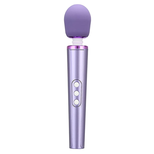 Varita de masaje mágica potente para mujer, Mini palo de masaje con vibración, segura, resistente al agua