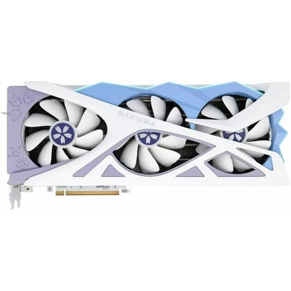 Yeston Sakura Radeon RX 9070 XT 16G GDDR6 OC SA 256bit 4nm Video Cards Desktop Computer PC Graphics Card