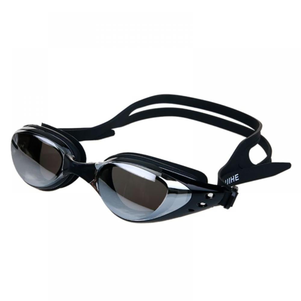 Swimming Goggles for Men/Women Anti-Fog UV Protection Mirrored Swim Glasses 