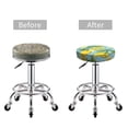 thumbnail image 5 of Fuzoiu Lemon Print Bar Stool Cushions, Super Breathable Round Bar Stool Covers,Seat Cushion Round- One Cushion Only-12 inch, 5 of 7