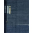 thumbnail image 1 of Ahgly Company Machine Washable Indoor Rectangle Abstract Deep-Sea Blue Area Rugs, 7' x 9', 1 of 7