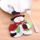 thumbnail image 5 of leyfeng Mini cubiertos de Navidad, soportes para vajilla, Mini soportes para cubiertos de Papá Noel, cubiertas para dulces, decoración de mesa para el hogar, regalo, 5 of 7
