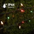 thumbnail image 3 of Guirnalda de luces navideñas HAYATA de 24 pies, 100 bombillas incandescentes, 3 of 7