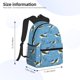 thumbnail image 2 of Balery Dolphin Lovers Mochila para Mujeres y Hombres, Mochila Ligera Casual para Viajes, Mochila Clásica Básica para la Universidad, 2 of 6
