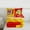 Yellow Red, variant on Manfei Cinema Popcorn Queen Comforter Set,Movie Time Bedding Sets,Yellow Red Bedding Comforter Set For Girl,Microfiber Bedroom Decor Reversible,3 Pieces