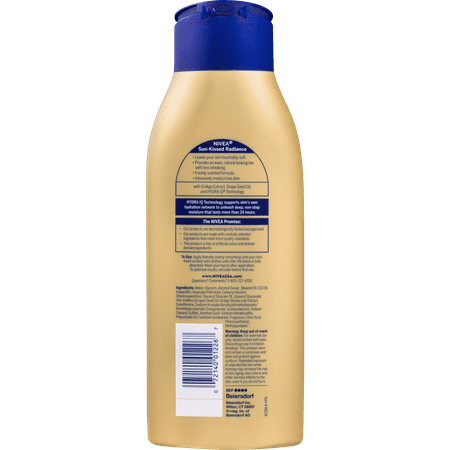 Nivea Streak Resistant Gradual Tanner & Body Lotion Sun Kissed Radiance