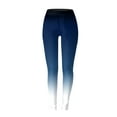thumbnail image 4 of JJHGVB Workout Leggings for Women Stretchy Pants for Women High Waisted Leggings for Women Trousers Pants for Women Ladies Pants Casual Dressy Cotton Leggings for Women Work Trousers for Women Blue L, 4 of 4