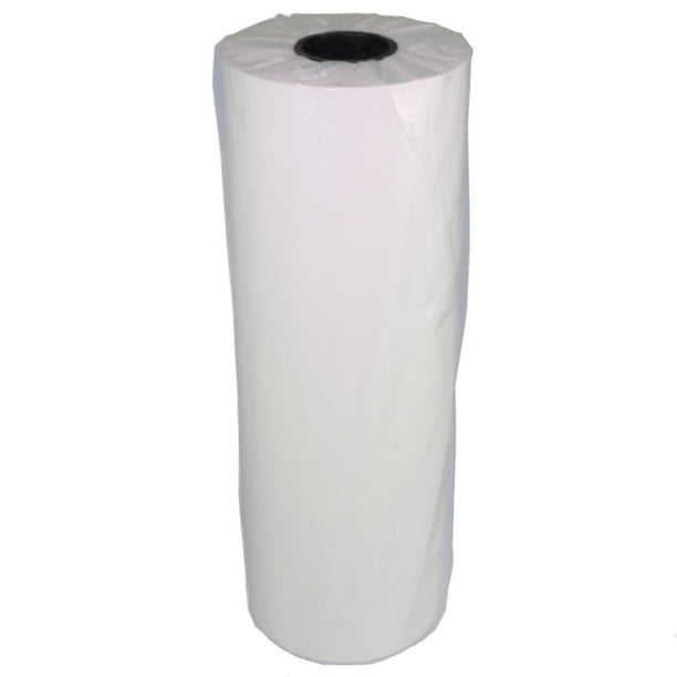 White Butcher Paper 24" x 1000' Rolls, 40 lb, 1 Roll/Carton Kraft