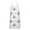 Pioneer Flower Floral-3, variant on Pioneer Flower Floral Print Pattern Apron for Women and Men, Cotton Linen Waterproof with Pockets, Adjustable, 33x27 Inch for Kitchen, Gardening, BBQ, Salon