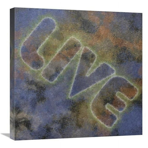 Global Gallery GCS-382218-2424-142 24 x 24 in. Graffiti - Live Art Print - BG.Studio