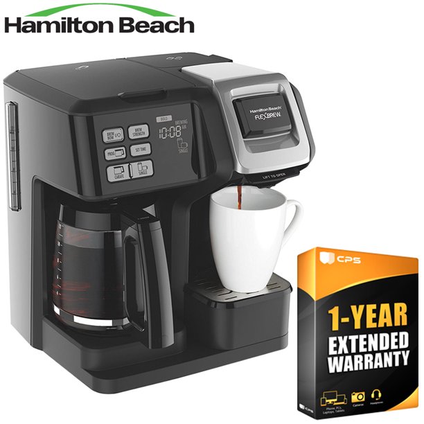 Hamilton Beach 49976 FlexBrew 2Way Brewer Programmable Coffee Maker